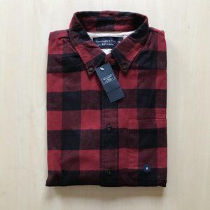 Men's Abercrombie & Fitch Red Flannel NWT